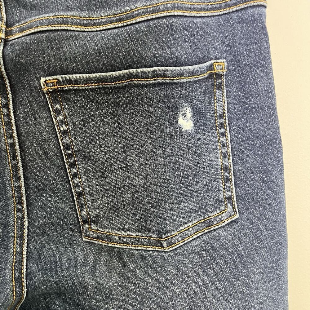 Spanx Womens Pull On Jeggings Jeans Blue Skinny Tummy Control Stretch Sz S Ankle - Picture 8 of 12
